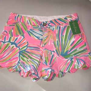 NWT | Lilly Pulitzer scalloped shorts